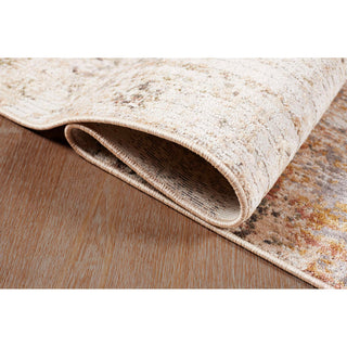 Sahara Abstract Machine Made Indoor Area Rug, 5'3"x7'3", Multi