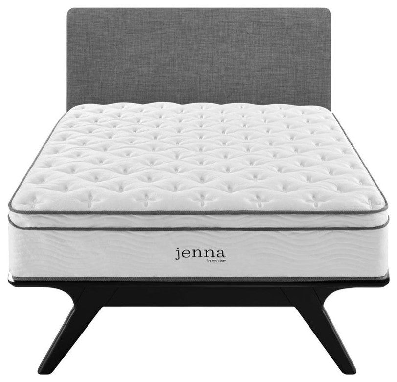 Jenna 14 California King Innerspring Mattress -  MOD-6086-WHI