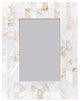 Chitra 4"x6" Mother of Pearl Picture Frame Hand Carved Fair Trade