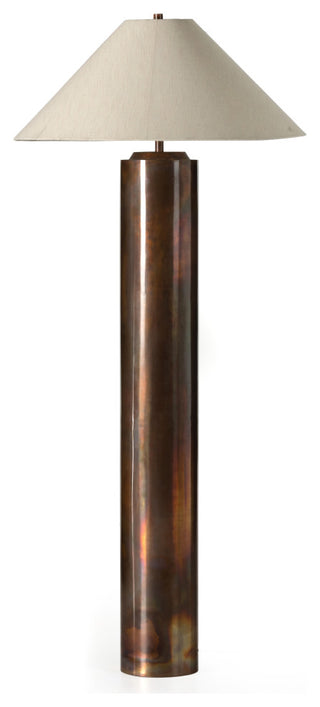 Seaton Floor Lamp, Iridescent Acid Wash