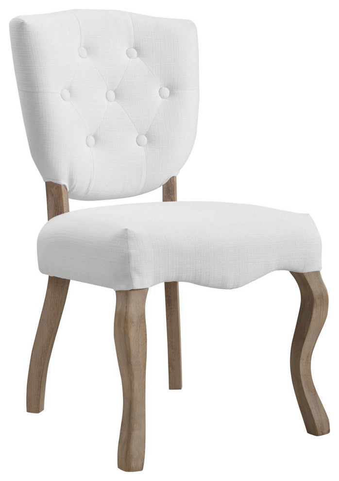 Array Vintage French Upholstered Dining Side Chair