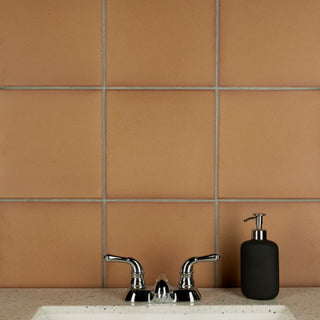 Klinker Natural Quarry Floor and Wall Tile, 9.63"x9.63"