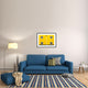 "Four Square" Framed Digital Print by Linda Wride, 38"x28"