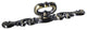 Utopia Alley Vallia Cabinet Pull, 4.4", Antique Brass, 5 Pack