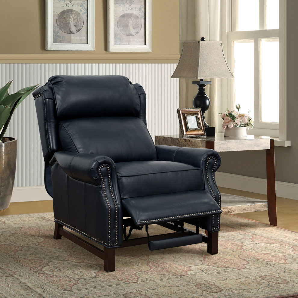Thornfield Recliner, Shoreham Blue