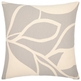 Surya Natur Medium Gray Pillow Shell With Down Insert 20"H X 20"W