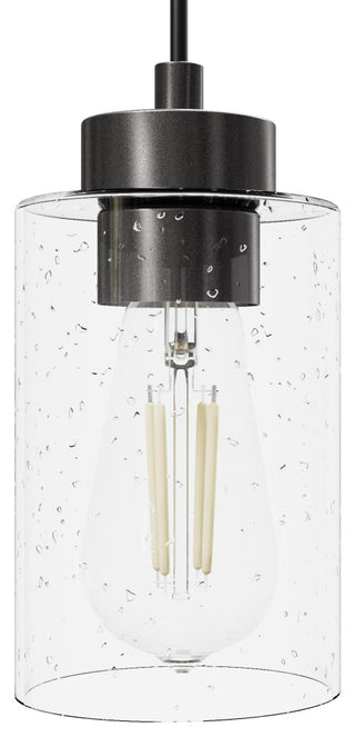 Hartland Noble Bronze With Seeded Glass 3 Light Cluster Ceiling