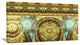 Brown Extraterrestrial Life Cells, Floral Canvas Art Print, 40x20