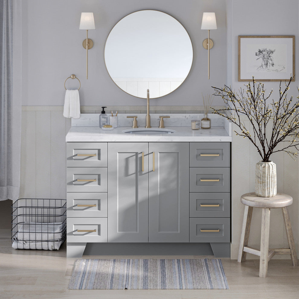 Ariel Taylor 48" Single Oval Sink Bathroom Vanity