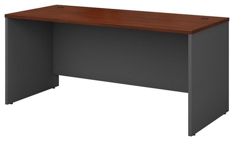 Series C 66W x 30D Office Desk in Hansen Cherry - Engineered Wood