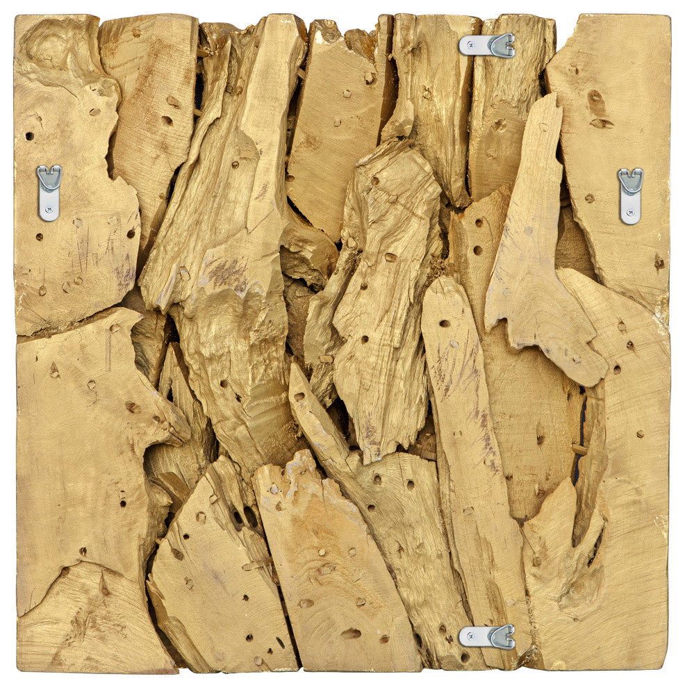 Uttermost Rio Gold Wood Wall Decor