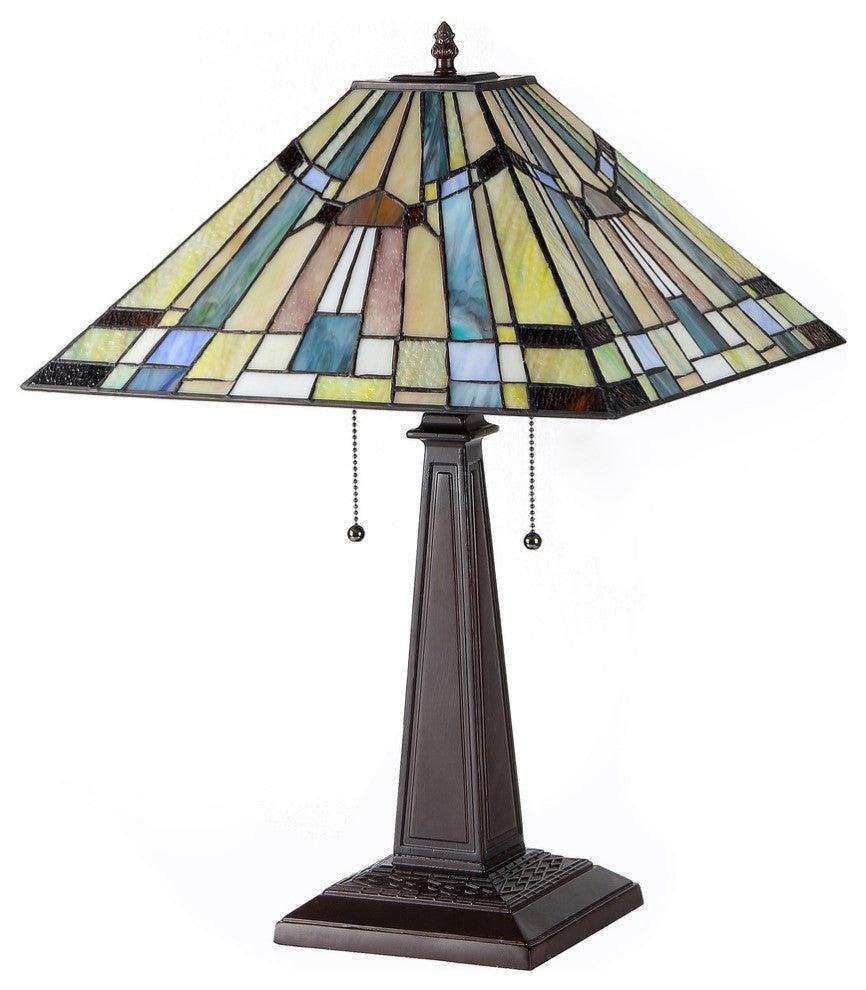 Kinsey 2-Light Mission Table Lamp