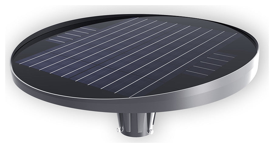 Solar Powered RGB LED UFO-Round Light APP/Remote Control for Outdoor, 20w
