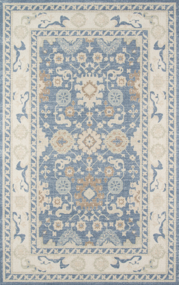 Rug Momeni Anatolia, ANA-7, Light Blue, 6'6"x9', 42357