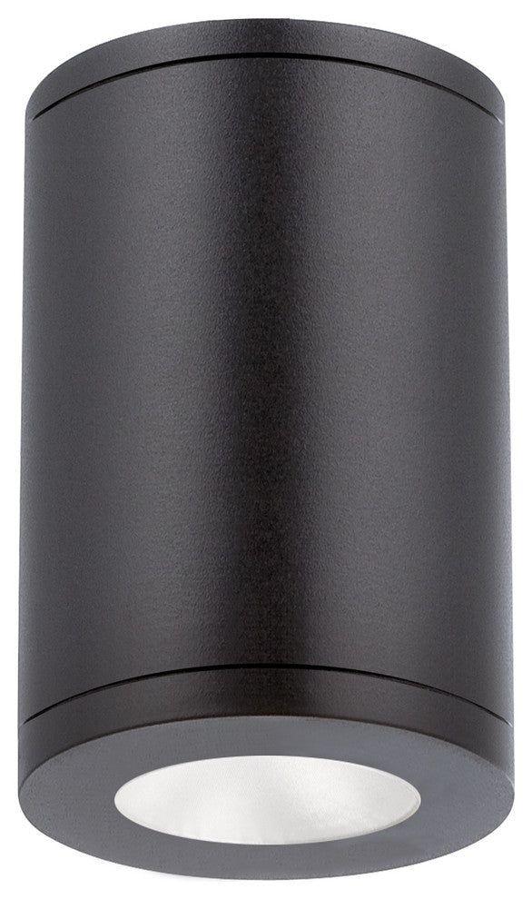 Tube Architectural 5" LED Color Changing Flush Mount Spot Beam, Black