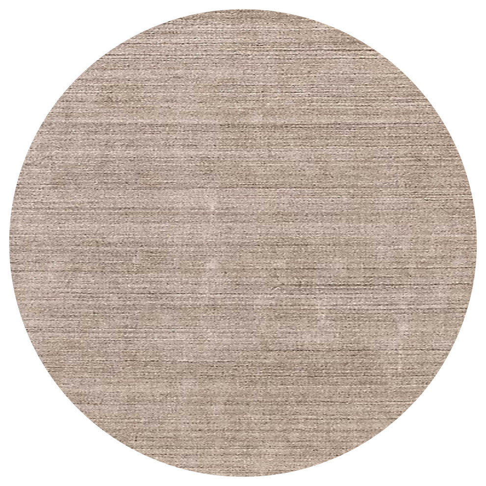 Ahgly Company Indoor Round Mid-Century Modern Area Rugs, 7' Round