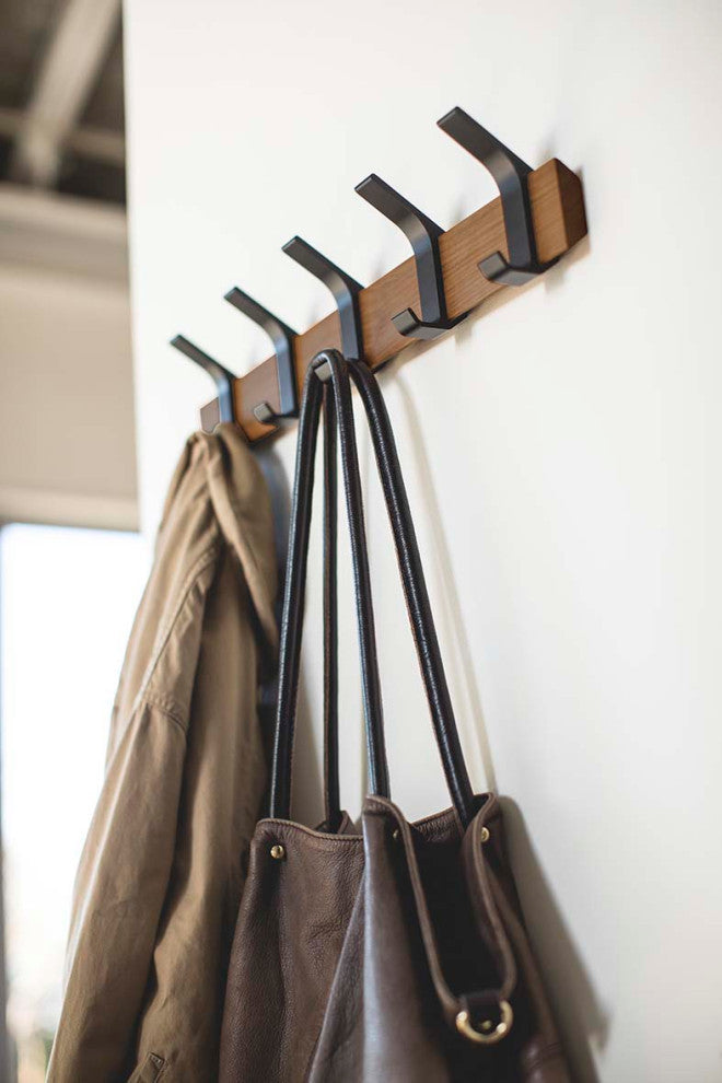 Rin Wall-Mounted Coat Hanger, Brown
