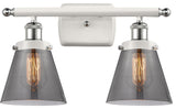 Innovations 916-2W-WPC-G63-LED 2-Light Vanity Light, White, Polished Chrome