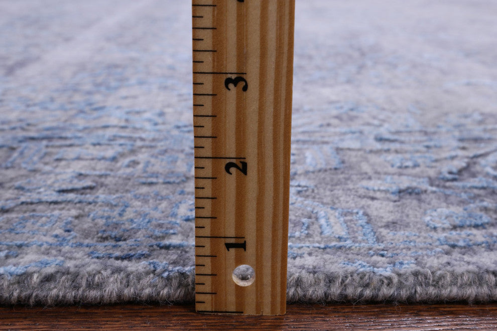 Wool and Silk Persian Hand Knotted Rug 6' 0" X 8' 11" Q6951