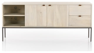 Trey Media Console, Dove Poplar