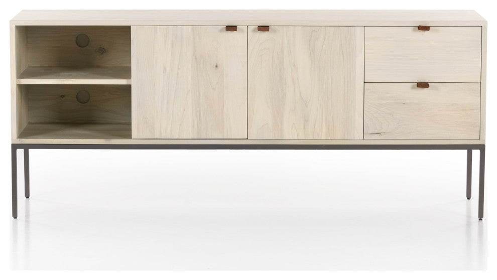 Trey Media Console, Dove Poplar