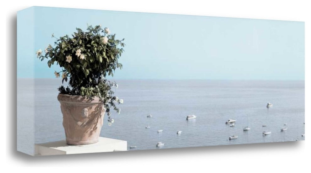 "Positano Pano - 2" By Alan Blaustein, Giclee Print on Gallery Wrap Canvas