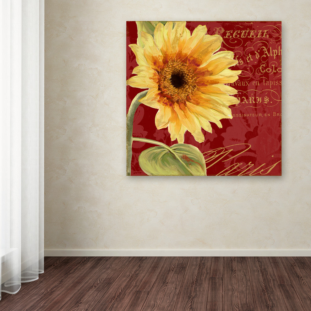 Color Bakery 'Ete IV' Canvas Art, 14"x14"