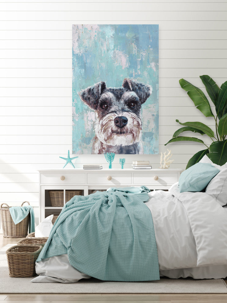 "Felix Is Hungry" Painting Print on Wrapped Canvas, 8x12