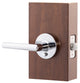 Mid Century Restroom Lever, Polished Stainless