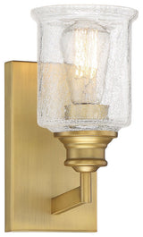 Savoy House Hampton 9-1972-1-322 One Light Bath, Warm Brass