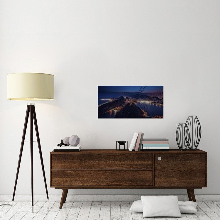 "Spread" Stretched Canvas Giclee by Adhemar Duro, 36x18"