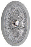 Milieu 1-Light Modern Mini-Pendant by Allegri, Firenze Bordeoux