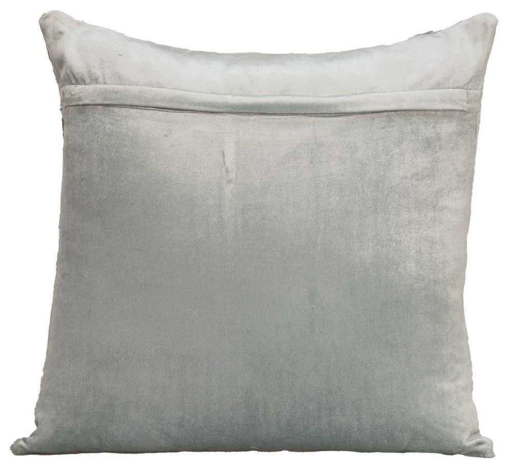 Parkland Collection Cristal Gray Throw Pillow