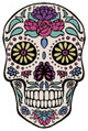 "Sugar Skull III" Digital Paper Print by Janelle Penner, 28"x38"