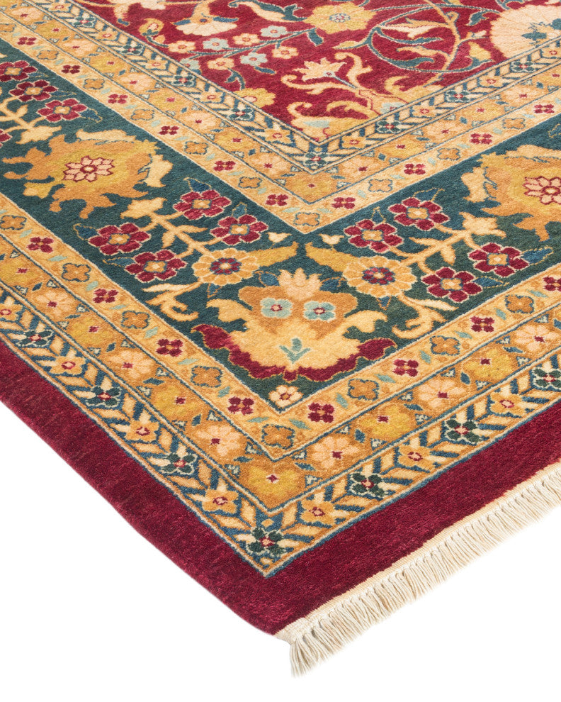 Mogul, One-of-a-Kind Hand-Knotted Area Rug Purple, 8'2"x10'0"