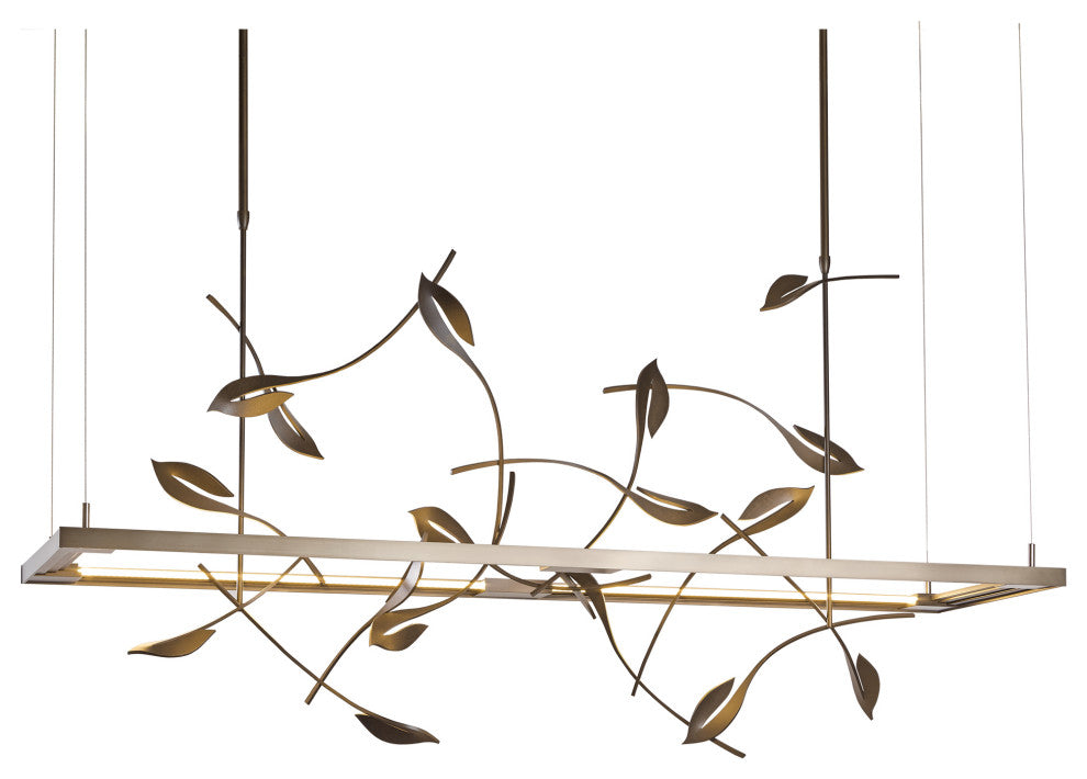 Autumn LED Pendant, Dark Smoke Finish, Standard Overall Height