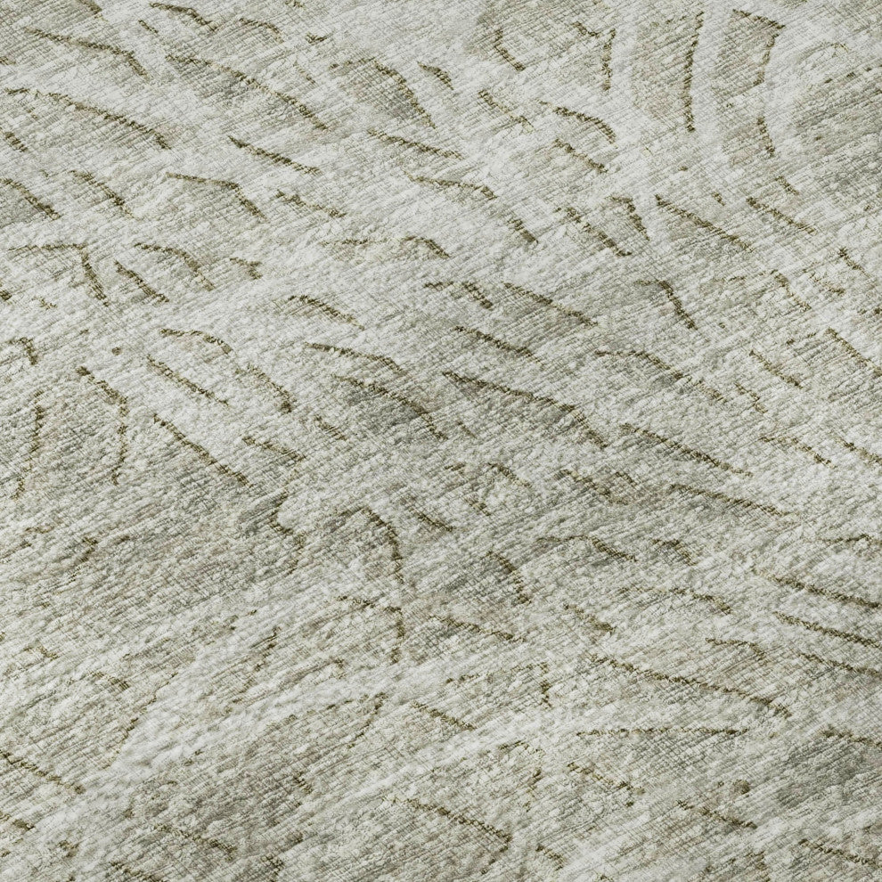 Premium Machine Washable Mayfield AMF35 Beige 9' x 12' Rug