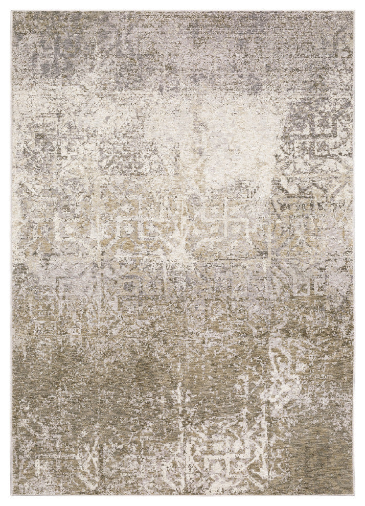 Oriental Weavers Nebulous 1330E Abstract Rug, Beige, 6'7"x9'6"