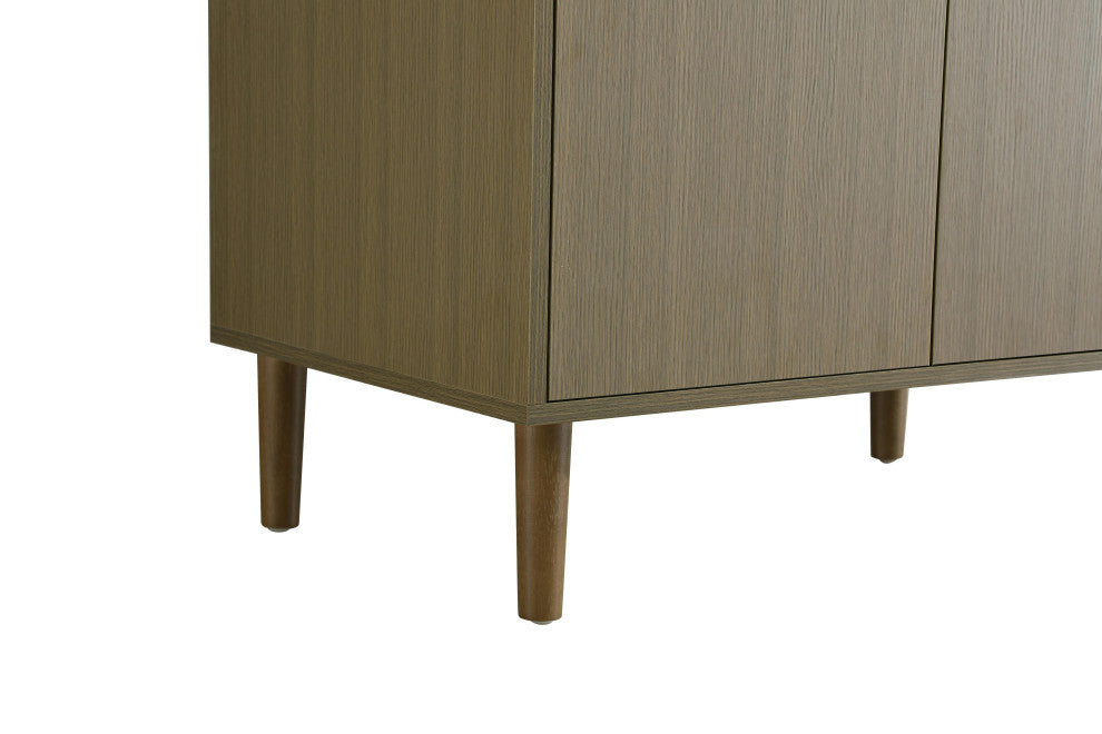 Home Living 24" Single Bathroom Vanity, Chestnut Brown