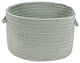 Colonial Mills Basket Sunbrella Solid Sea Round