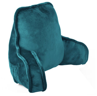 Supersoft Bedrest Lounger Backrest With DIY Filling, Storm Blue