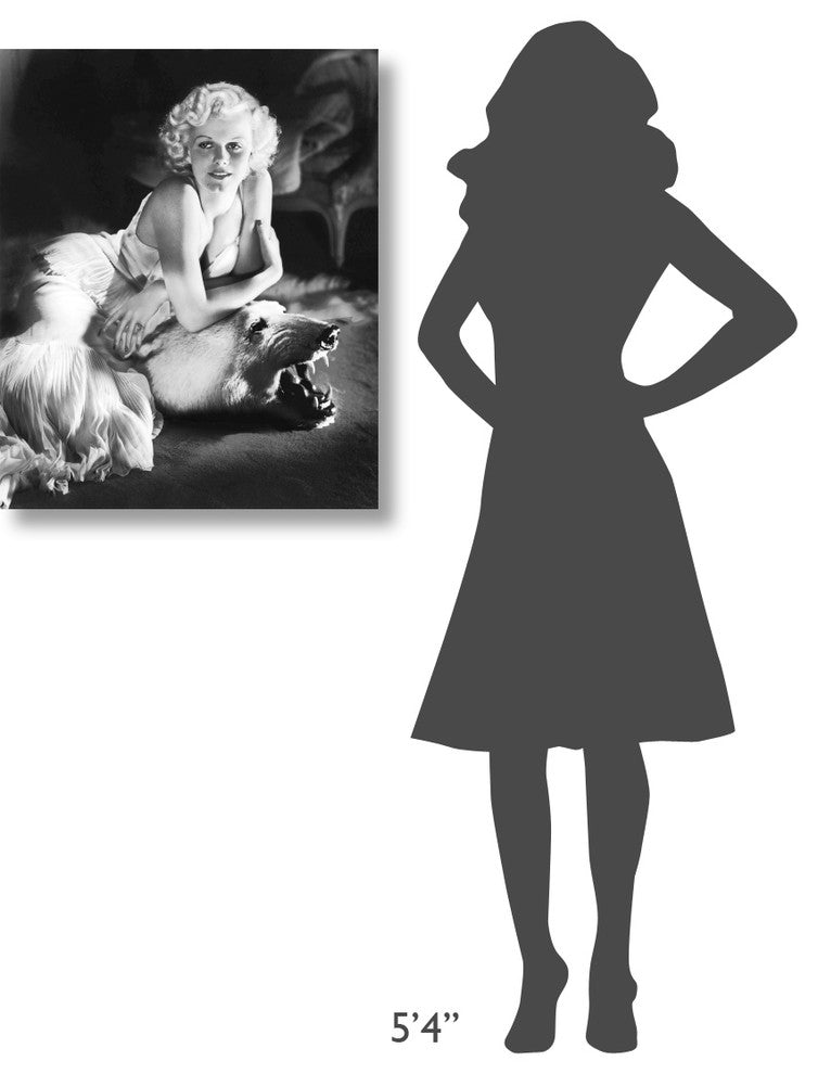 "Jean Harlow" Stretched Canvas Giclee by Hollywood Photo Archive, 25x30"