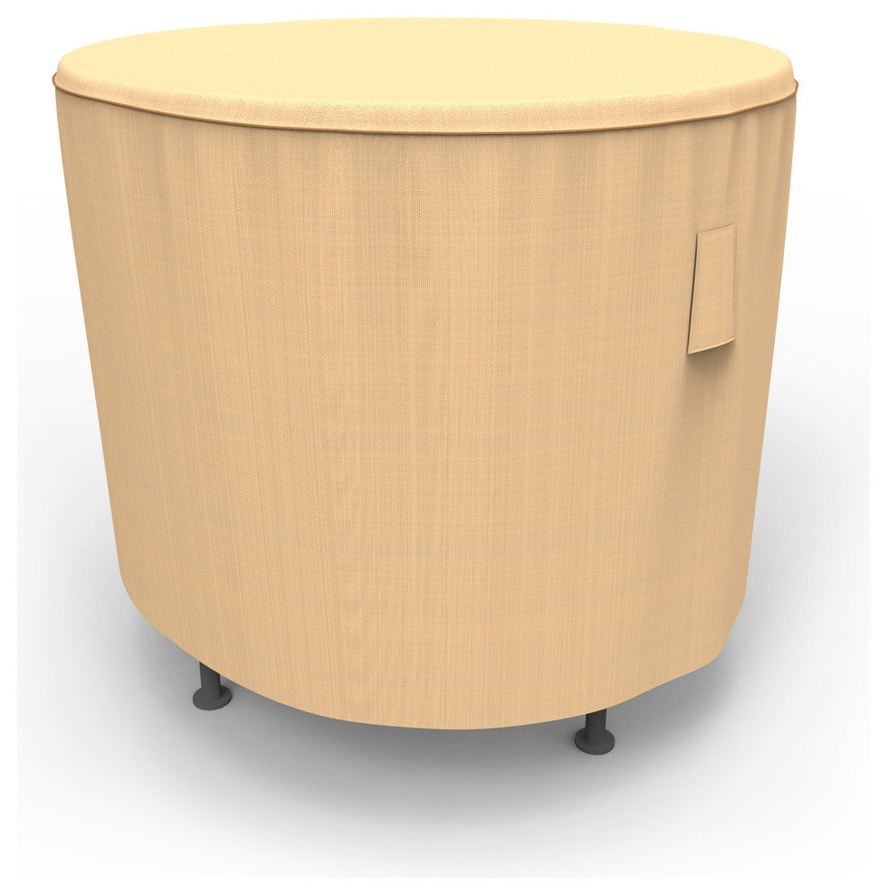 NeverWet Savanna Round Patio Table Covers, Extra Small - 26"diameter X 20"high