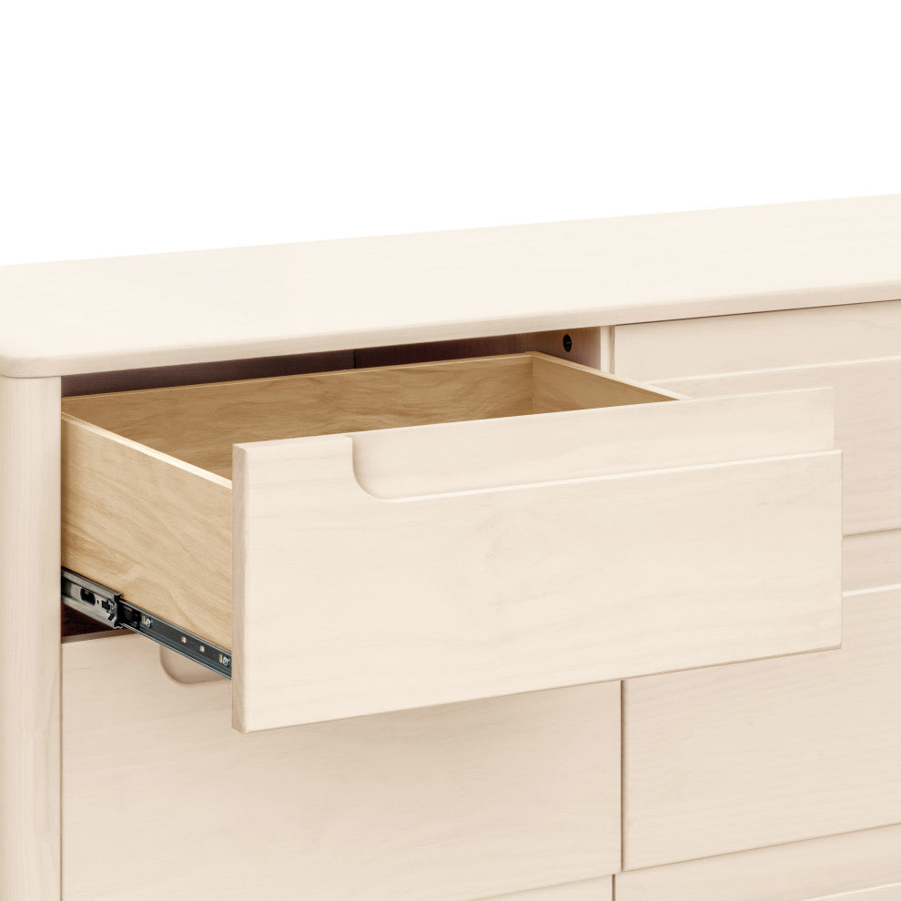 Yuzu 9-Drawer Assembled Dresser, Washed Natural