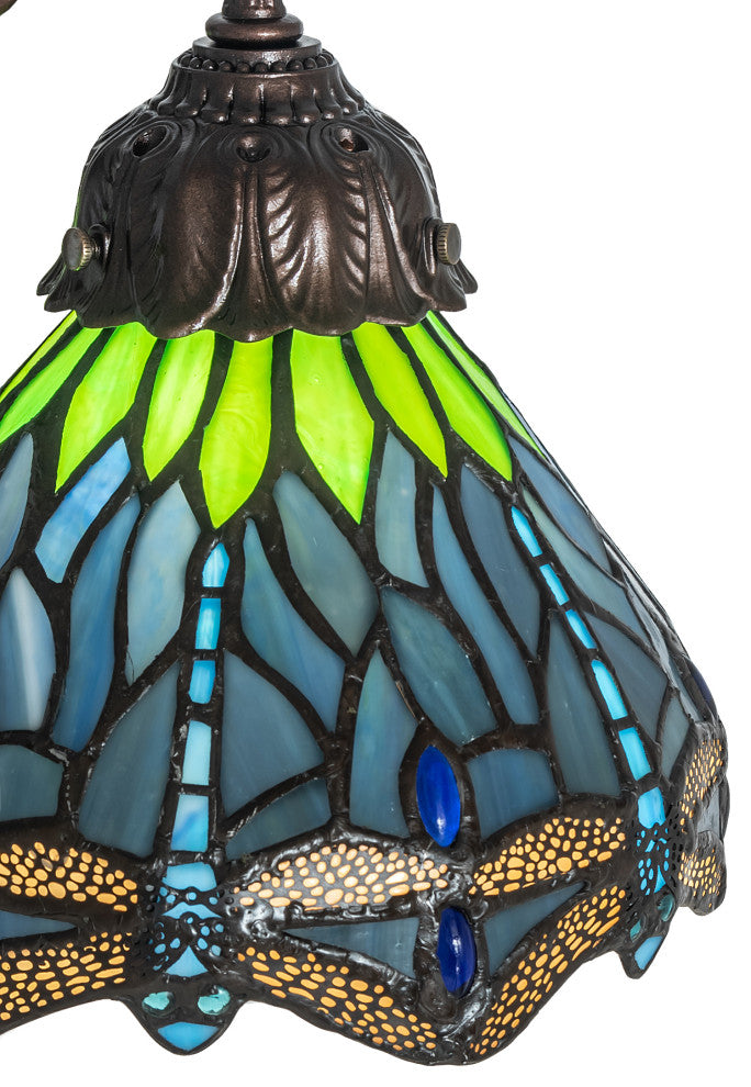 23 High Tiffany Hanginghead Dragonfly 3 Light Table Lamp