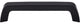 Tapered Bar Pull - Flat Black, TKM1174