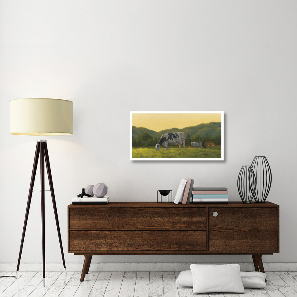 "Farm Life III" Digital Paper Print by James Wiens, 38"x20"