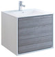 Fresca FCB9230HA-I Catania 30" Glossy Ash Gray Wall Hung Cabinet With Sink