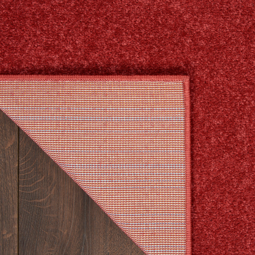 Nourison Essentials 4' x 6' Brick Red Outdoor Area Rug