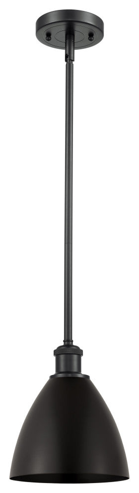 Ballston Dome Pendant, Matte Black, LED